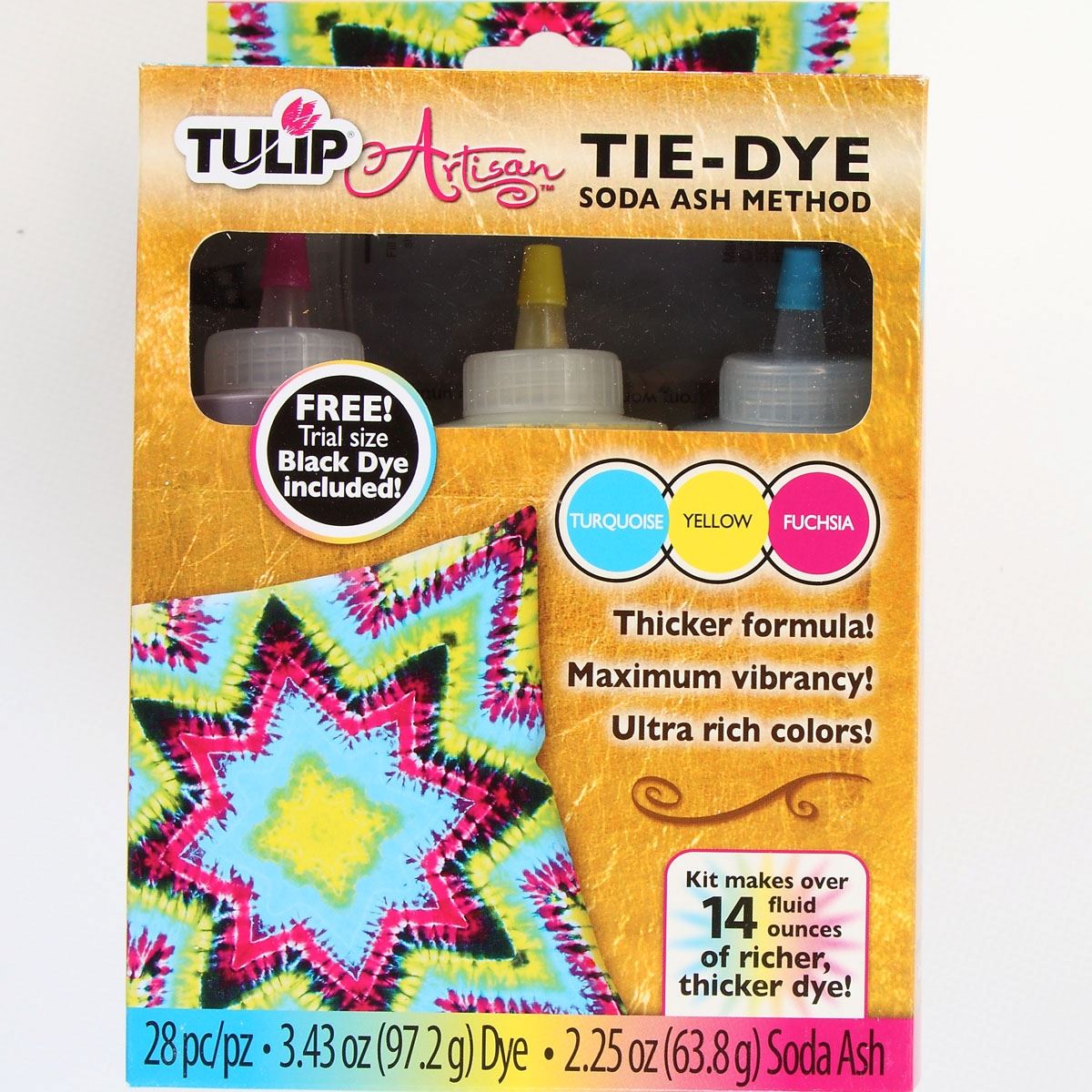 Tie Dye Your Summer Tulip Artisan Tie Dye Soda Ash Method Kit