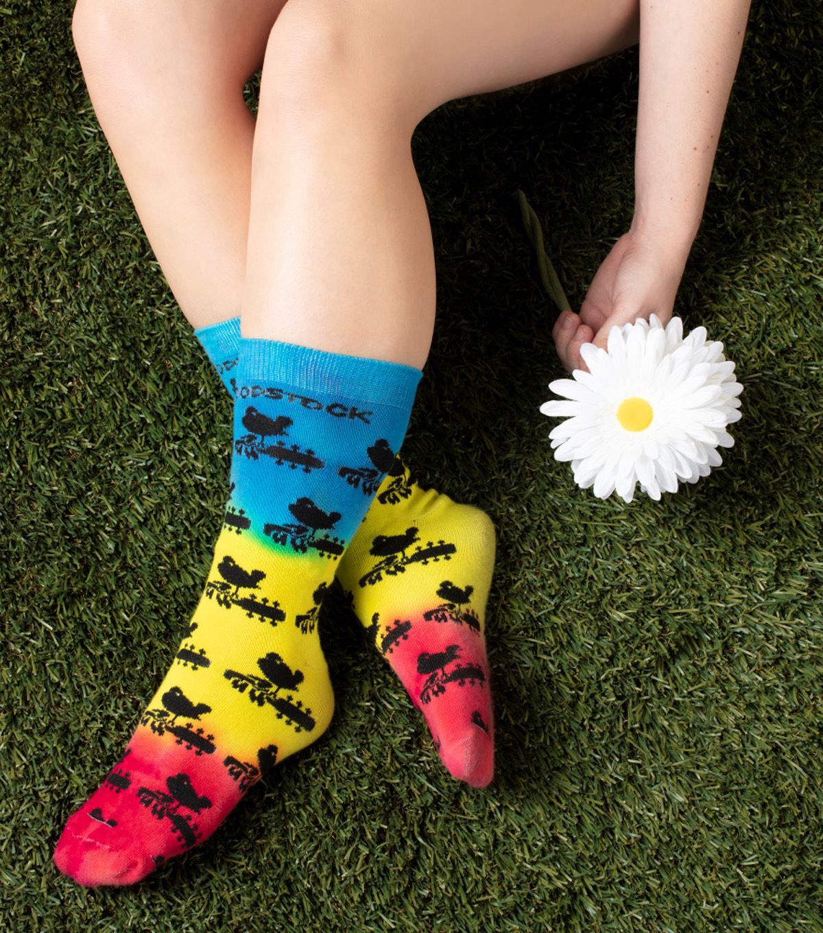 Tie Dye Your Summer | Woodstock Adult Crazy Socks 3 Pack