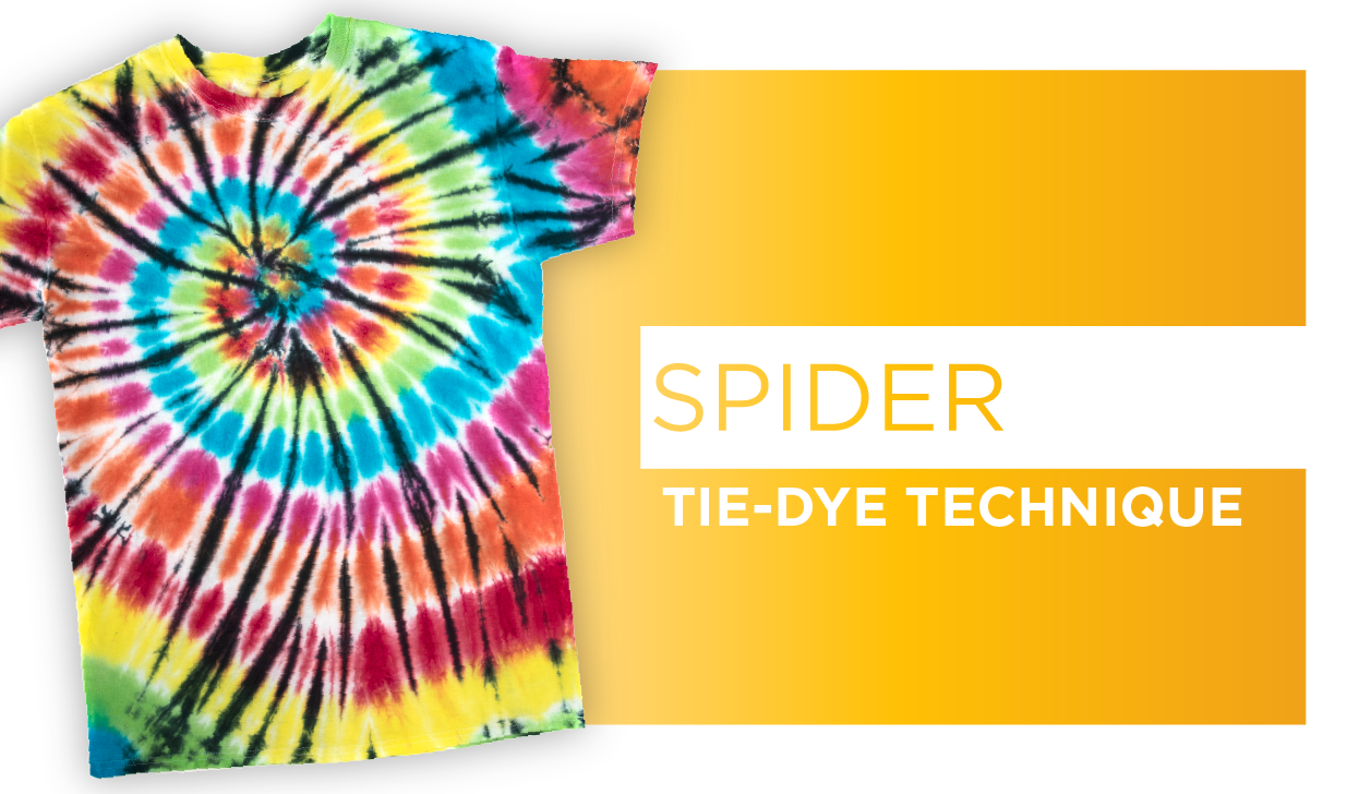 Tie-Dye T-Shirt - Two-Tone Spiral - Screen