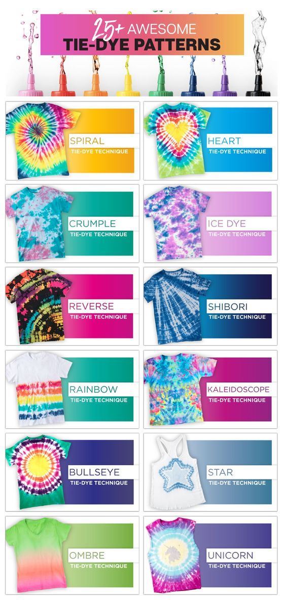 tie dye patterns pdf - JesseSteed Blog