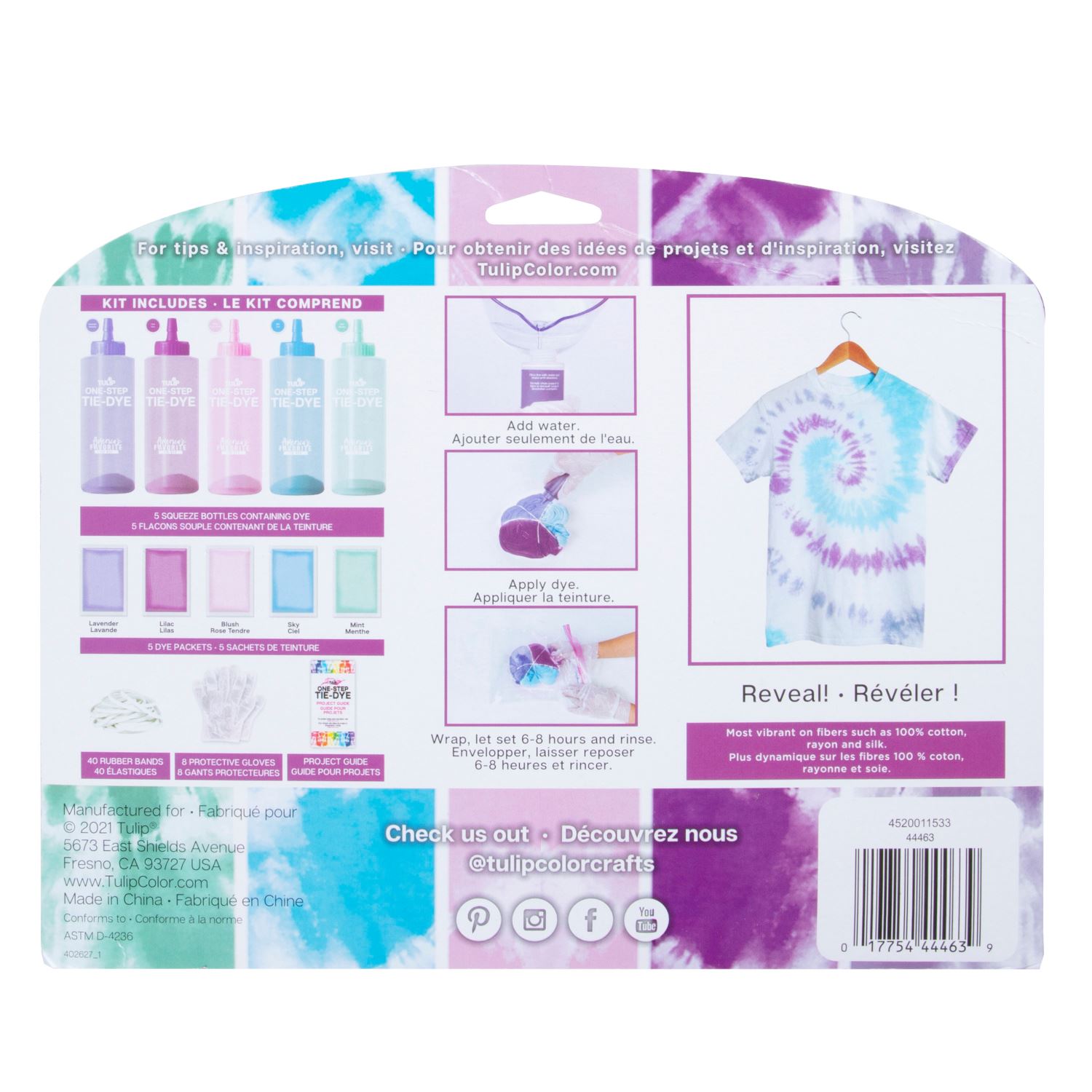 Tulip Pretty Pastels 5-Color Tie-Dye Kit | Tie Dye Your Summer