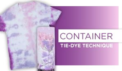 Reverse Tie-Dye Technique