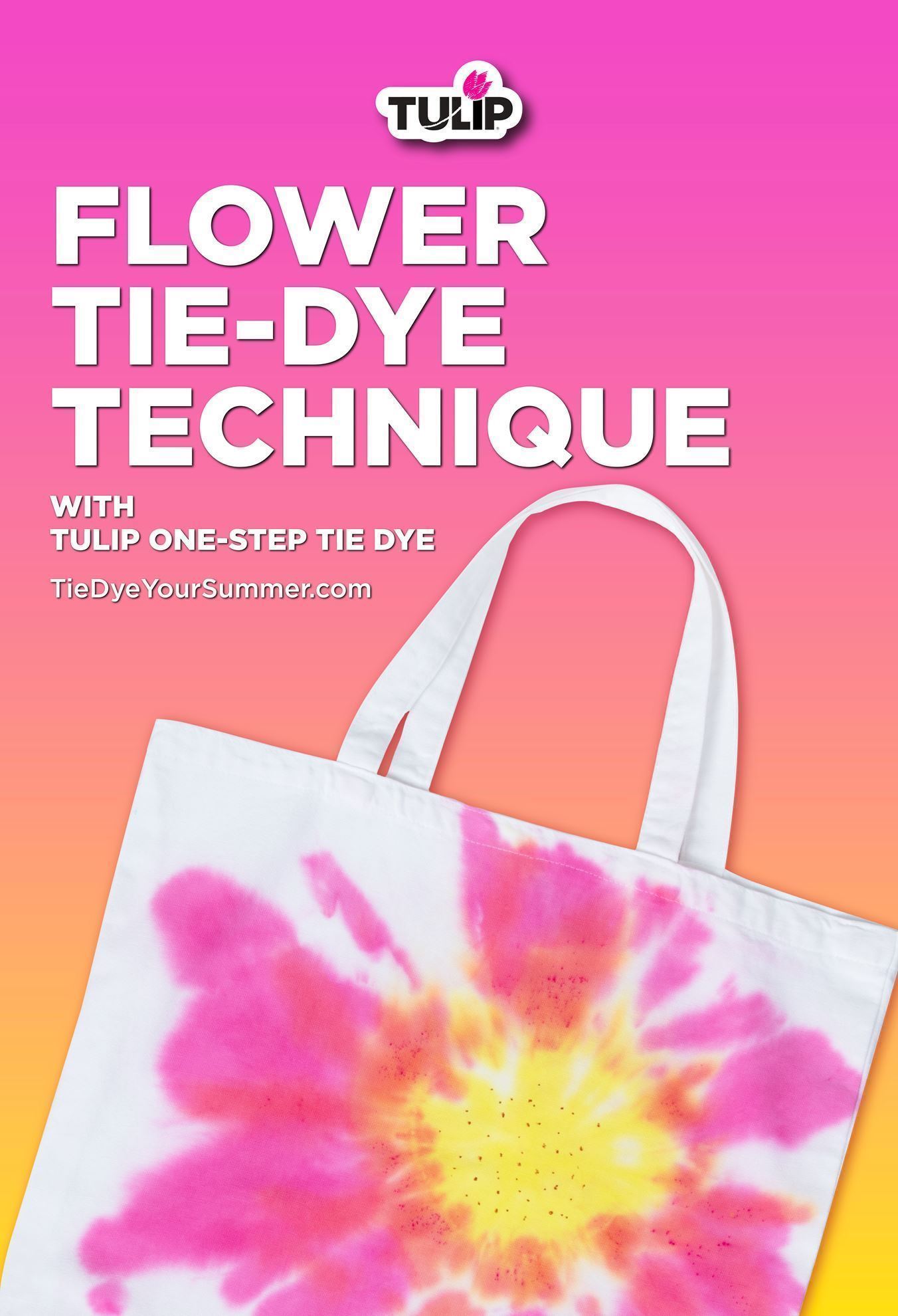 Flower Tie-Dye Technique